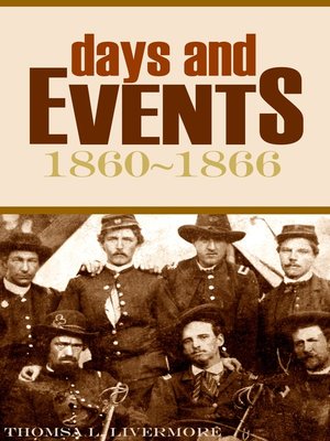 cover image of Days and Events